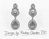 Premium Quality | Monalisa Stone | Gold Plated | Sabyasachi Inspired | Earrings |