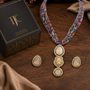Premium Quality | Hydro Beads | Mala Set | Monalisa Stone |