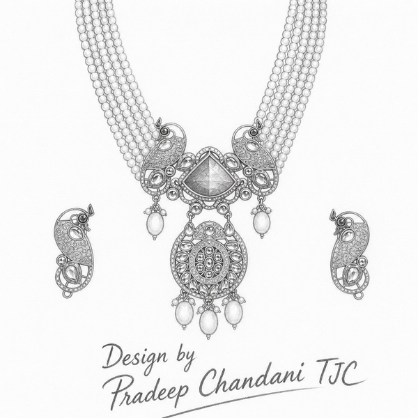Premium Quality | Monalisa Stone | Rani Har Necklace | Handmade Jewelry |