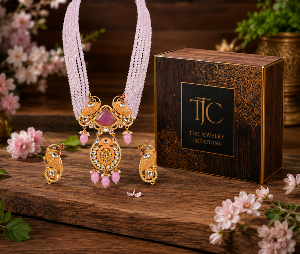 Premium Quality | Monalisa Stone | Rani Har Necklace | Handmade Jewelry |