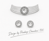 Premium Quality | Crystal Beaded |Choker Set | Handmade Jewelry |