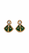 Premium Quality | Monalisa Stone | Polki Earrings |
