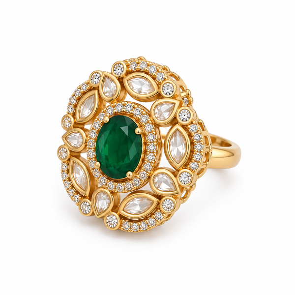 Premium Quality | Moissanite Carrot Polish | Ring |