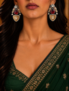 Premium Quality | Silver Oxidized | Earrings |