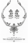Premium Quality | Monalisa Stone | Gold Plated | Choker Set |