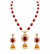 Premium Quality | Monalisa Stone | Ad Accents | Pendant Set with Earrings |