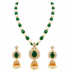 Premium Quality | Monalisa Stone | Ad Accents | Pendant Set with Earrings |