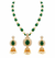 Premium Quality | Monalisa Stone | Ad Accents | Pendant Set with Earrings |