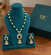 Premium Quality | Monalisa Stone | Ad Accents | Pendant Set with Earrings |