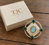 Premium Quality | Carving Stone | Silver Oxidized | Ring |