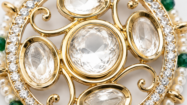 Premium Quality | Cocktail Ring | Ad Stone Accents |