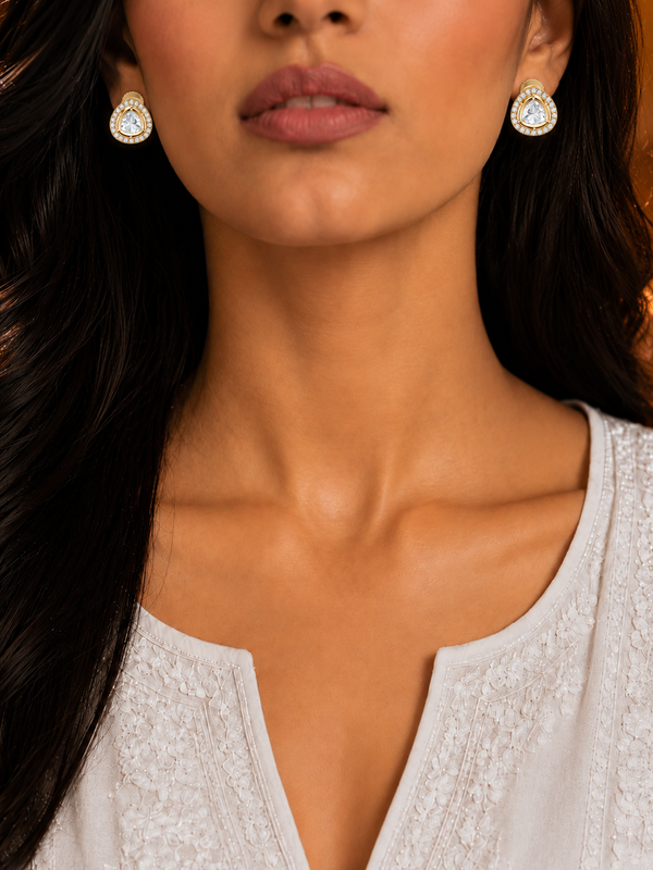 Premium Quality | Moissanite | AD | Earrings |