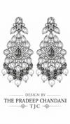 Premium Quality | Moissanite White Pearls | Earrings |
