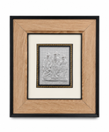925 Silver Plated | Handmade Frames | God Ram ji , Sita ji , Lakshman ji & Hanuman ji| Wall Hanging |