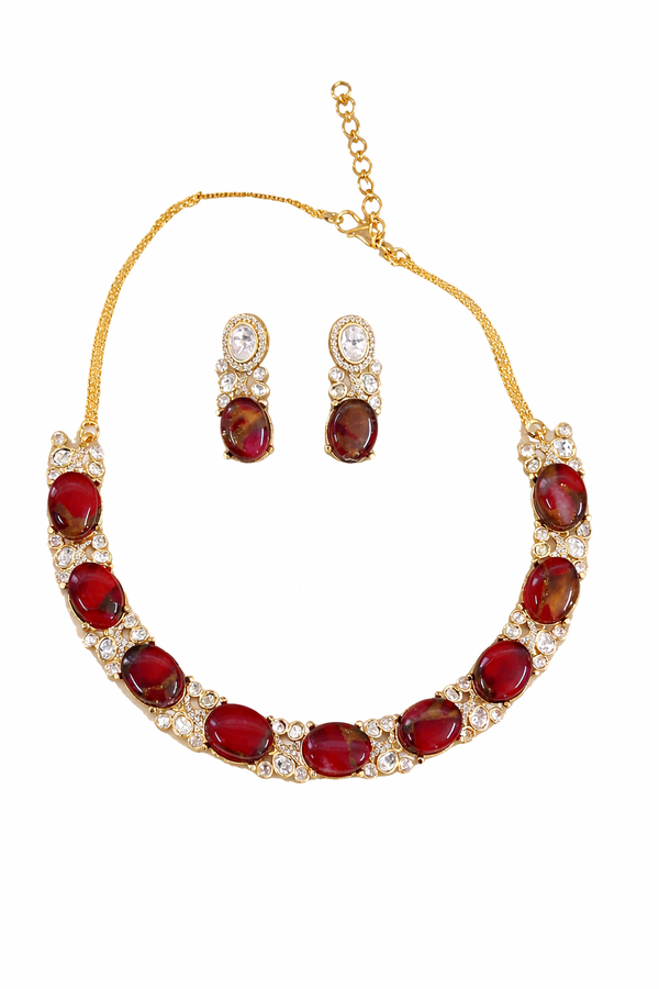 Statement Necklace | Dublet Stone | Polki | Sabyasachi Necklace | Premium Quality |