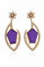 Premium Quality | Gold Plated | Long Tops Earrings | Dublet Stone |