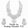 Premium Quality | Pearl Beaded | Meenakari Choker Necklace with Earrings | Handmade Jewelry |