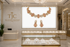 Premium Quality | Indian Monalisa & Polki | Bridal Necklace with earrings | Gold Matte Finish |