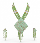 Premium Quality | Crystal Beads & Meenakari | Rani Har Necklace |