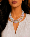 Premium Quality I Multi Sapphire Inspired I Onyx Beads I Necklace I