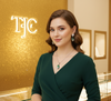 Green Emerald Inspired Faceted Glass Combo Jewelry Set With American Diamond Accents | Premium Quality Earrings ,Ring , Kada And Chain Pendant
