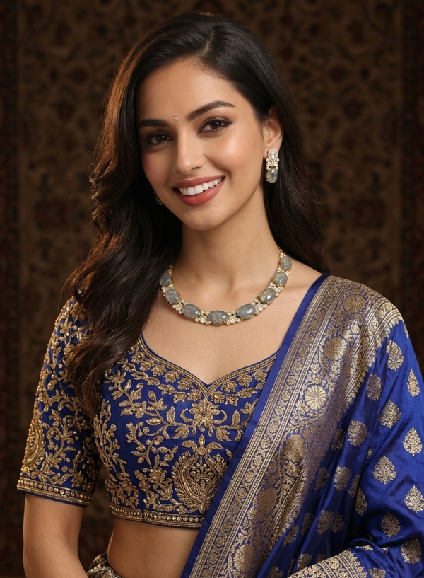 Premium Quality | Dublet Stone | Sabyasachi Necklace | Polki |
