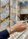 Premium Quality Round Shape Watch Bracelet & Elegant Anti - Tarnish Jewelry