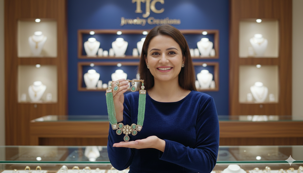 Green Onyx Inspired Glass Beads Indian Monalisa Beaded Choker Necklace (7 - Layer Mala) & Bollywood Celebrity Wear Premium , DesignerChoker Necklace