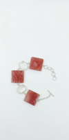 Natural Carnelian Stone Bracelet | Handmade Bracelet |