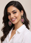 Premium Quality | Gold Plated | Long Tops Earrings | Dublet Stone |