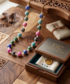 Painting Pearls |Multi-Color |Mala Necklace |
