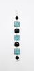 Premium Quality | Handmade | Natural Black Onyx & Larimar Stone Bracelet |