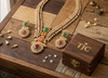 Premium Quality | Doublet Stone | Necklace Set | Multi Color |