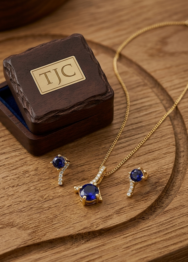 Premium Quality | Monalisa Glass | Anti-Tarnish Chain Pendant |