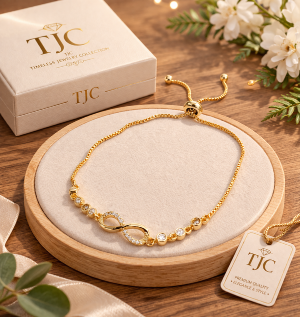 Premium Quality | Anti - Tarnish Bracelet | Gold Plated |