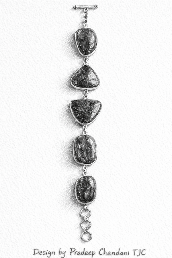 Premium Quality | Natural Handmade Brown Jasper Stone Bracelet |