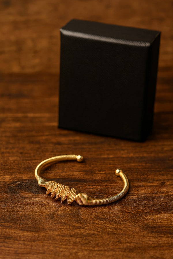 Brass Adjustable Anti-Tarnish Bracelet β Lightweight Daily Wear by TJC