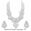 Premium Quality | Pink Enamel | Jaipur Kundan | Necklace Set |