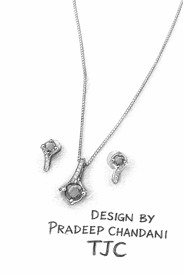 Premium Quality | Monalisa Glass | Anti-Tarnish Chain Pendant |