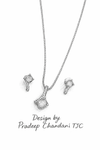 Premium Quality | Monalisa Glass | Anti-Tarnish Chain Pendant |