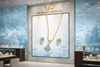 Premium Quality | Monalisa Glass | Anti-Tarnish Chain Pendant |