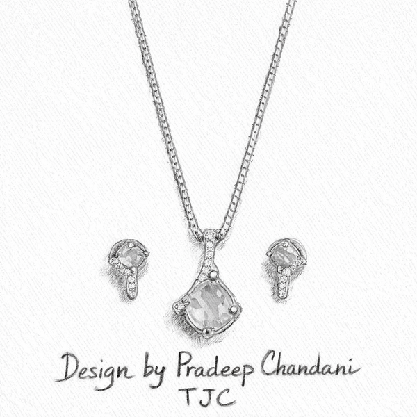 Premium Quality | Monalisa Glass | Anti-Tarnish Chain Pendant |