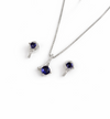 Premium Quality | Monalisa Glass | Silver Plated | Anti - Tarnish Chain Pendant |