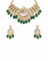 Premium Quality | Kundan Meena | Crystal Beads | Choker Necklace |