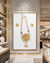 Premium Quality | Elephant Design | Crystal Beads | Rani Har Necklace |