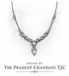 Premium Quality | Gold Plated Chain Set | Amethyst Color |
