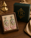 Premium Quality | Pranita Dangler Earrings | Silver Plated |
