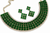 Premium Quality | Mehndi Polish | Choker Set | Green Color |