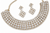 Premium Quality | Mehndi Polish | Choker Set | White Color |
