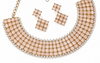Premium Quality | Mehndi Polish | Choker Set | Peach Color |